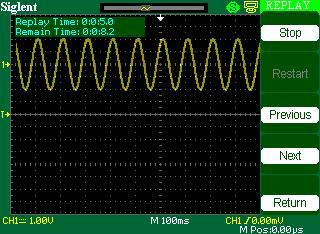 Table 2-67 recorder s setting menu Option Setting Description Viewer Full Screen Waveform of Full screen recording and channel recalling Split Waveform of recording on split screen and channel