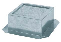 Constructed of heavy duty galvanized steel as standard, extended aluminum available upon request.