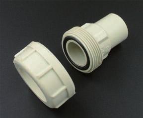The thread of the sensor has to be sealed, for example with PTFE sealing- tape.