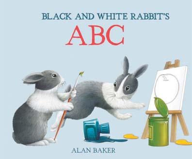 KINGFISHER SEPTEMBER 2017 JUVENILE FICTION / ANIMALS / RABBITS ALAN BAKER Black and White Rabbit's ABC Cute, cuddly rabbits help young children learn the alphabet.