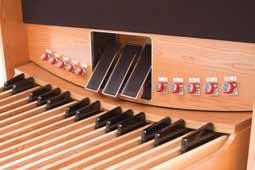 These keyboards offer outstanding playability, beauty of appearance and a true pipe organ feel.