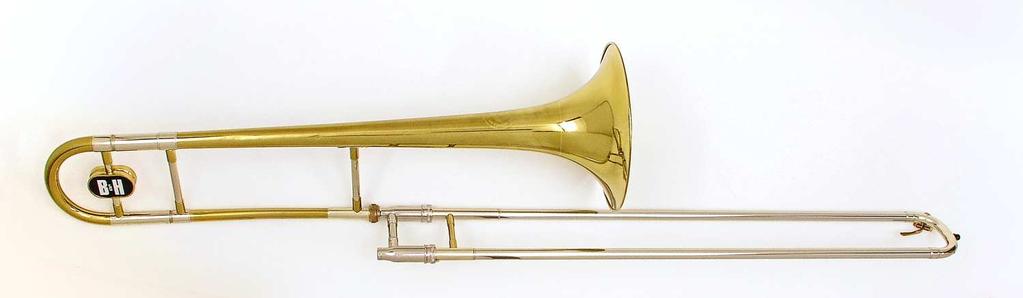 Figure 2.2: A modern orchestral trombone. The bore is approximately cylindrical (in the first position, approximately 70%).