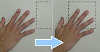 Marker) posture and attitude of hands MoCap Control network control Control