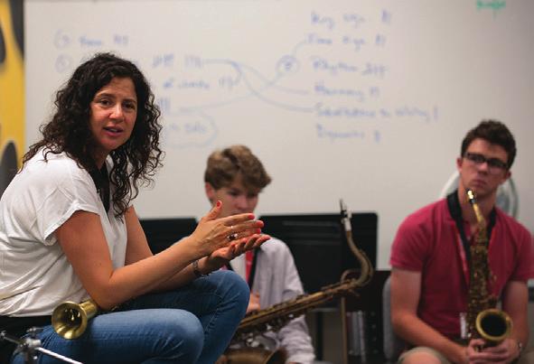 evening Stanford Jazz during Focus on combo performance Master, jazz theory Instruction and