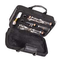 C PICCOLO OUTFIT C key Ebonite body Quality pads and springs Silver-plated keywork Cleaning cloth, cleaning rod Bb CLARINET OUTFIT ABS
