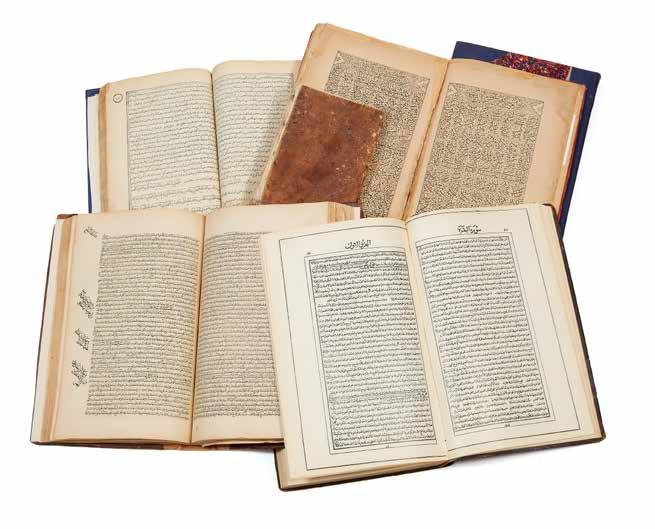 Lot 19 19 A collection of six works on Islamic Fiqh and Hanafi Law, printed in Arabic and Farsi [predominantly Iran, nineteenth century] comprising: (i) Zayn al-din bin Ali bin Ahmad al-shami al-