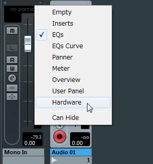 In the Mixer window (Cubase and Cubase Artist only) In the VST Input Channel Settings window (Cubase