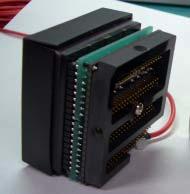 8um CMOS ASICs (by IDEAS ASA) VA32_HDR14 TA32CG2 pre-amplifier (dynamic range ~15pC)