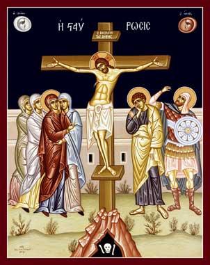 PAGINA 11 The Cross and the Throne "Why would you want to be a Christian?" The verses from Hebrews (4:14-5:6) for this Sunday of the Veneration of the Precious Cross provide a convincing answer.