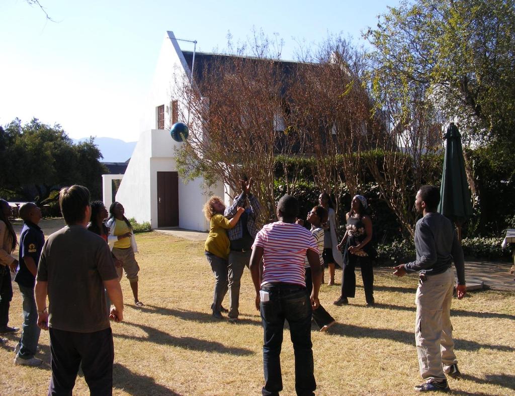 Eleven Zimbabwean Playwrights flew to South African on Friday the 28 th of June 2013 for the first phase of the Royal Court workshop. They stayed at Mokoya Lodge.