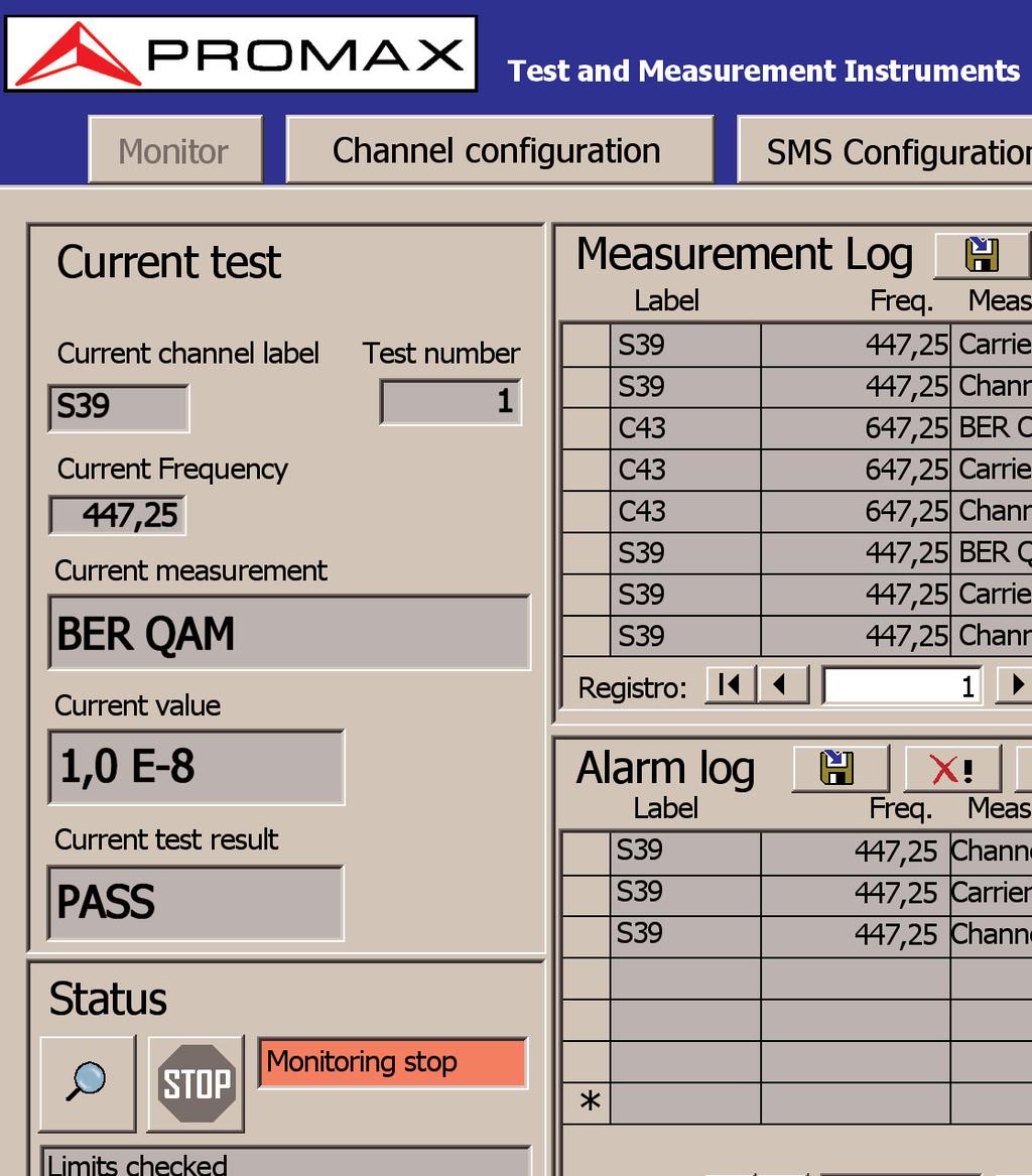 Measurement configuration memories Automatic measurements Connection to computer Certified reports