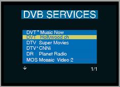 Free to air channels decoder Once one of the available services listed in 'DVB services' has been selected, it may be decoded and monitored.