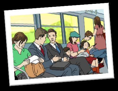 LEVEL 8: Lesson 9 Opening a Conversation Conversation SCENE: Kenji and Renzo are sitting on a Tokyo commuter train talking about past vacations.