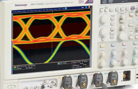 Dual Scope Synchronization Application Note Introduction The Tektronix DPO/DSA/MSO70000 models above 12GHz in bandwidth provide 50 GS/s sampling rate on each of 4 channels simultaneously, or 100 GS/s