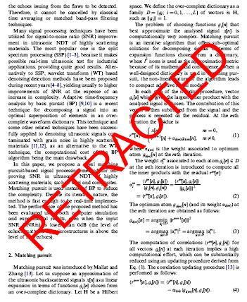 95 An article in which the authors committed plagiarism: it will not be removed from