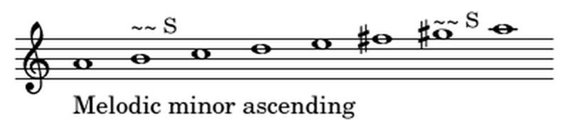 Major/Minor Scales The scales used in composed Western