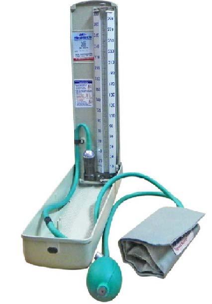 patient arm and measures systolic pressure and diastolic pressure in millimeters of mercury (mm Hg). The BP Measuring Machine is as presented in Figure 2.