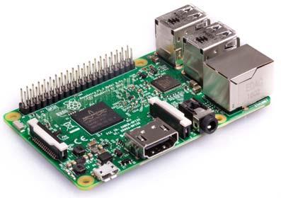 A. Raspberry Pi3 The Raspberry Pi3 is available at low cost, and credit card or business card sized single board computer CPU, which is connected to a monitor or TV using HDMI cable and can be