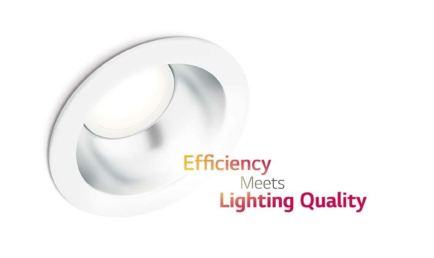 Cost-effective Lighting Solution 02 Efficient alternatives to 26W, 32W CFL downlights in singleand twin-lamp types Best luminaire efficacy of 90lm/W Dimmable