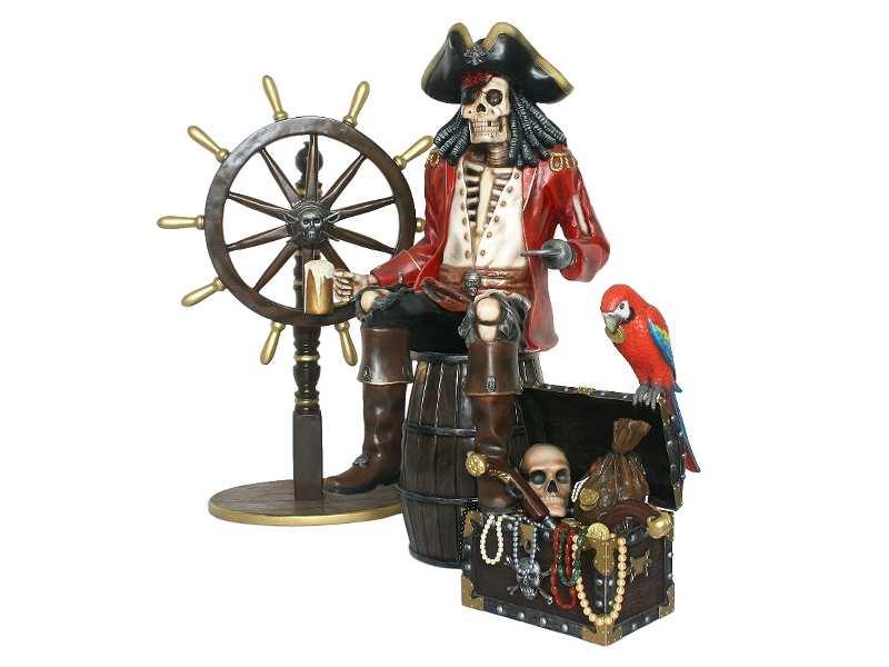 808 - Jack Sparrow Skeleton Pirate Set