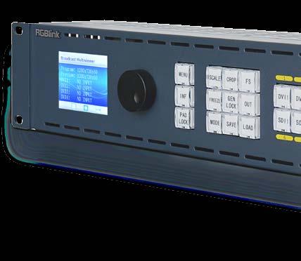 Multi-Viewer & Vision Switcher MVP 8043 is an eight input professional Multi-viewer for broadcast applications or video wall control switching.