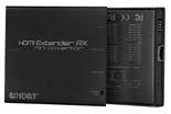 HDBaseT and Fibre Signal Extenders MSP 215 HDMI HDBaseT HD resolutions (up to 3840x2160 @30Hz) and 1080p Full HD (1920x1080 @ 60Hz), as well as the pass-through of