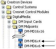 DigitalMedia Distribution Center Crestron DM-MD6X4/DM-MD6X6 Programming Software Have a question or comment about Crestron software?