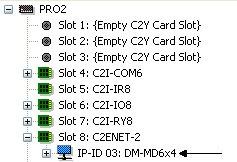 Crestron DM-MD6X4/DM-MD6X6 DigitalMedia Distribution Center C2ENET-2 Device, Slot 8 (DM-MD6X4 Shown) 2. If additional DM-MD6X4/DM-MD6X6 devices are to be added, repeat step 1 for each device.