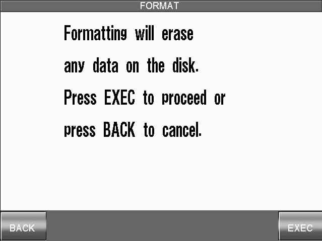 151 Formatting a CD-RW The function allows a CD-RW disc to be formatted. Remember that formatting will erase all the data stored on the CD-RW.
