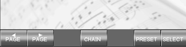 Selecting a song stored on a USB device. 5 Using a Style PAGE : Searches for a title on the other pages. CHAIN : Starts the Chain Play. PRESET : Searches for a title from the internal presets.