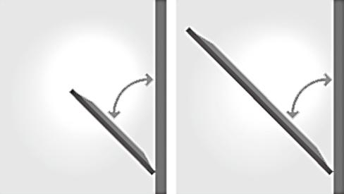 Orientation Tilting angle / (Angle adjustment 0 45 degrees for both left and right) 0 45