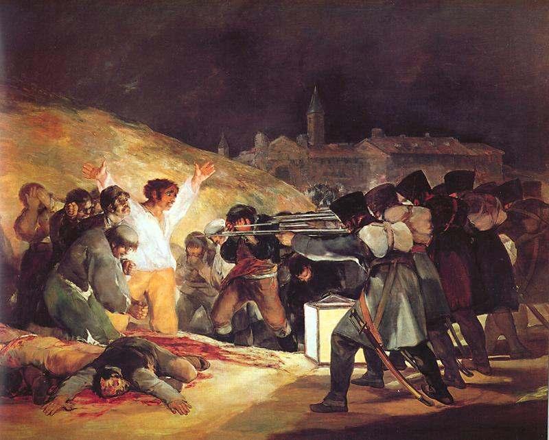 Goya. Third of May, 1808.