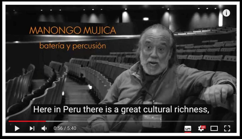 REEL PERUJAZZ Click on the image to watch the reel You