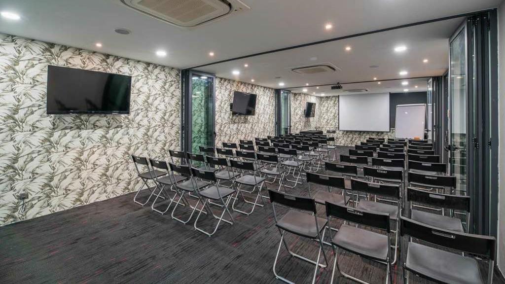 RDC Training Hall Capacity: 80-100 pax with theatre arrangement 50 pax with classroom arrangement Suitable for: Brainstorming sessions, workshops, presentations, closed door