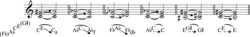 Llorenç Balsach i Peig 107 This chord, in its simplest version, that is, with three fundamentals without fifths, is a chord of three notes that divides the octave into three equal parts.
