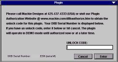 Unlock Procedure 1. Locate your D8B s Electronic Serial Number (ESN). This is displayed at the bottom of the Licensing window which is accessed from the Setup screen.
