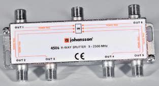 4503 4504 4506 4508 Way - 2 3 4 6 8 Frequency MHz 5-2400