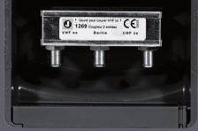 Distribution Accessories 1269-1281 - 1200A - 1353 TV Combiners 1269 low-loss indoor/outdoor use 1269 1281 1200A 1353 Inputs (DC