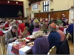 CHRISTMAS ENTERTAINMENT FOR GRAYSHOTT TEA PARTY Last December the Society was asked, at quite short notice, if we could provide some entertainment at Grayshott Tea Party s Christmas lunch.