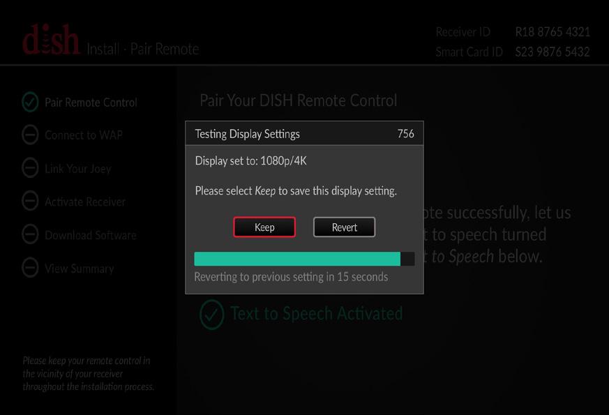 STEP 7: Set Your TV Resolution Depending on the type of TV you own, you may not see this screen.