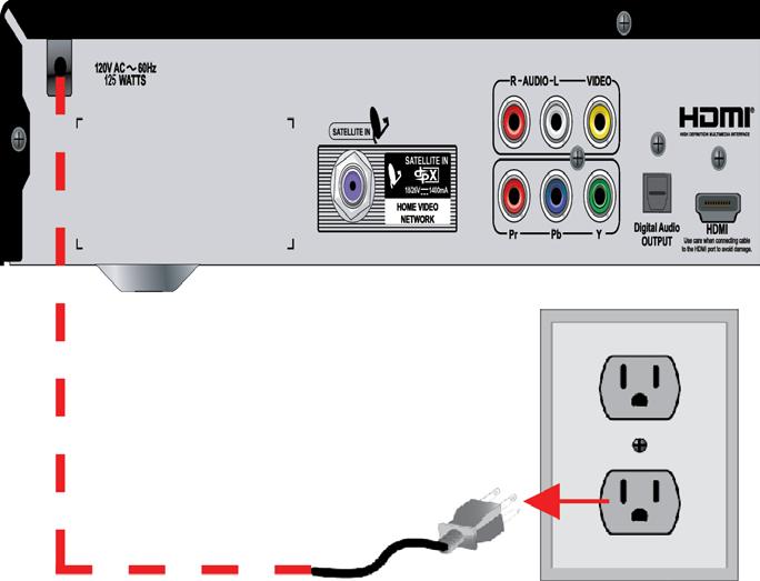 STEP 2: Label and Disconnect Your Cables Locate the power cable for the Hopper that you