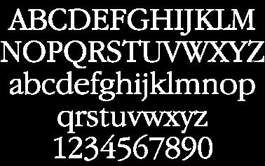 qualities have been used throughout the letters in the typeface Repeating