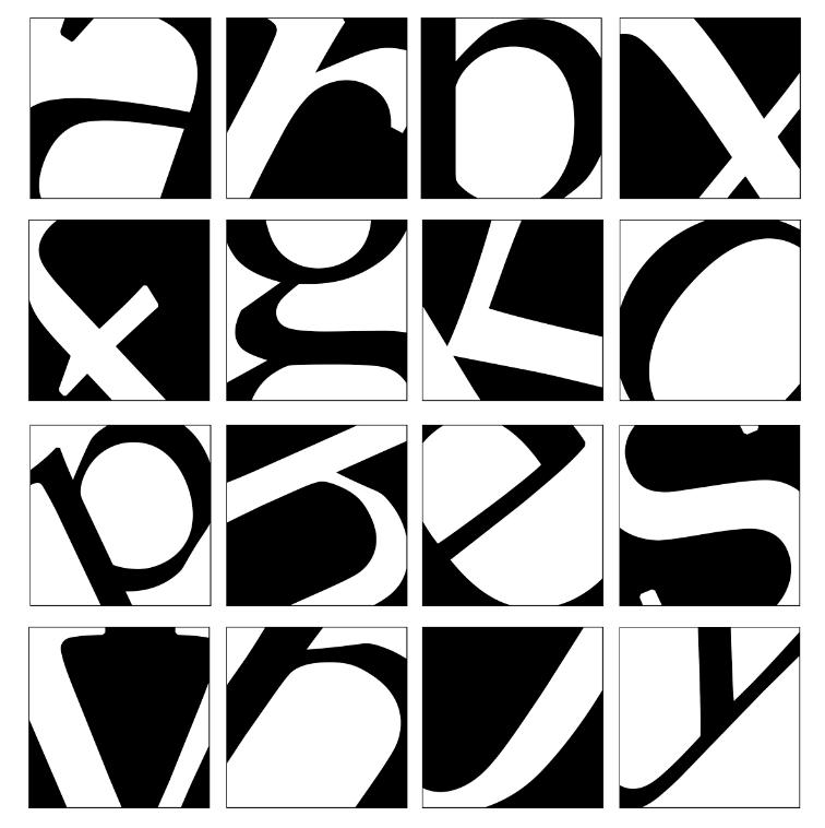 Elements, Qualities and Principles in letterforms The element of shape is of fundamental importance in letterforms.