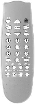 The remote control keys Selecting TV programmes Use the P and keys to move up or down a p ro g r a m m e.to sequentially display all of the pro g r a m m e s hold the key down for 3 seconds.