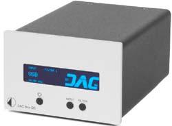 display DAC Box DS NEW PRODUCT High-End D/A converter Ultra linear circuitry Extremely low impedance output stage Top grade DAC PCM-1792 Burr-Brown Selectable filter settings Big elegant control