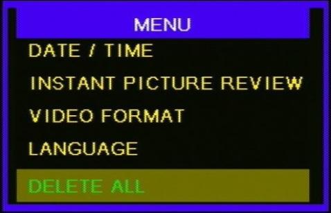 Use the VIDEO OUTPUT function on the main menu to direct the output to the external display, or to switch