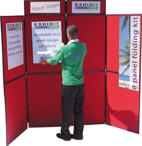 versatile display kits provide the ideal, durable solution to all your presentation