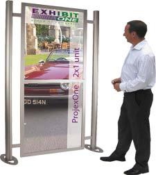 frame work, or magnetic roll up graphics to cover - the choice is yours.