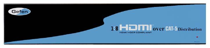 SENDER PANEL DESCRIPTIONS Front Panel Power LED Indicator Back Panel HDMI 1 & 5 Input HDMI 1 & 5