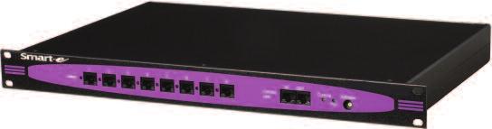 smartnet Multi-point to multi-point matrix switches for audio and video distribution to building-wide applications smartcast Point to multi-point audio and